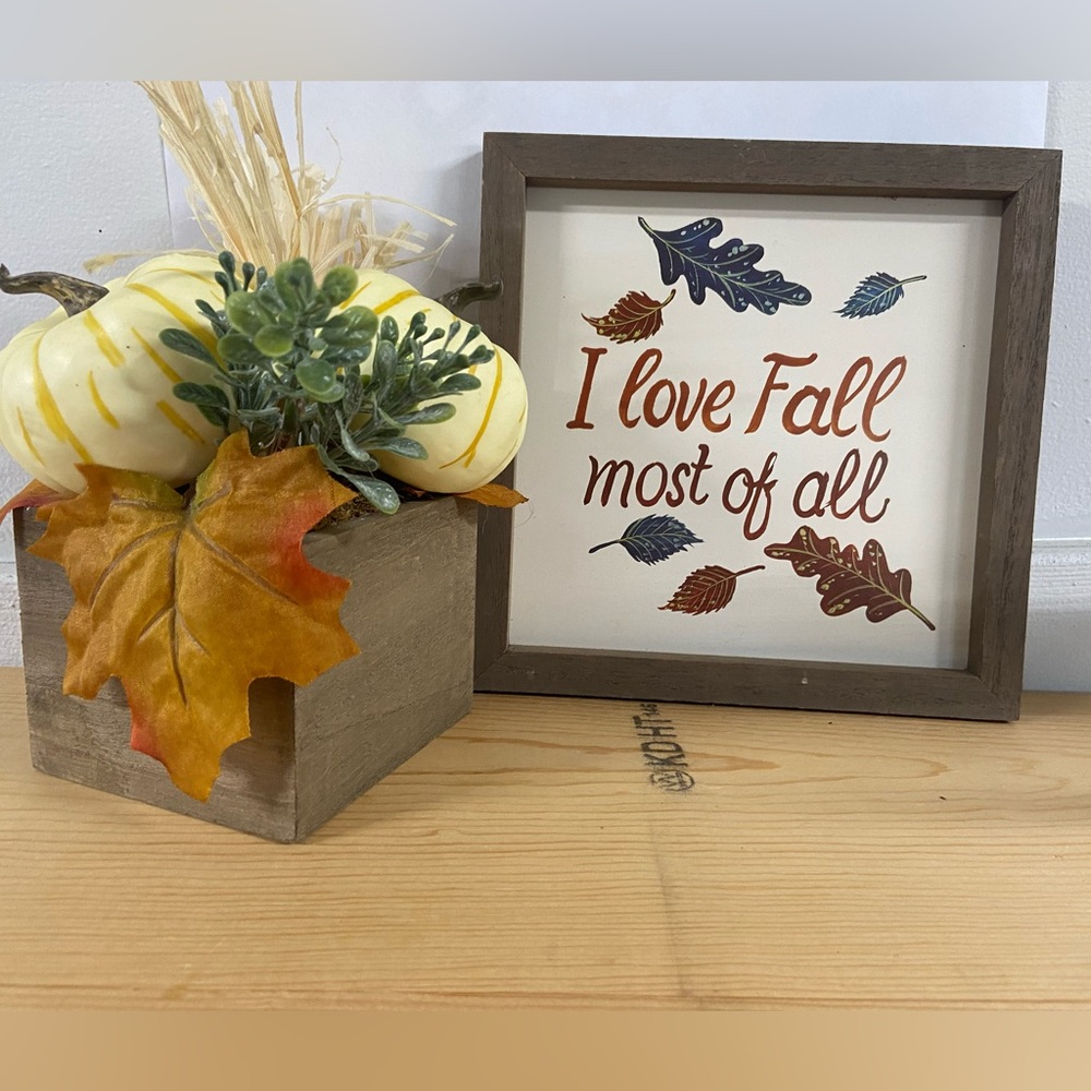 Fall Decor Sign